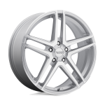 18" American Racing AR907 Silver with Machined Spoke Faces and Outer Lip Rims AR90788012440