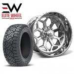 FORD F150 WHEEL & TIRE PACKAGE AMERICAN FORCE CONCAVE SERIES - 20" CORTEX SFCC
