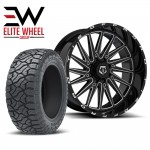 FORD F250 WHEEL & TIRE PACKAGE TIS OFFROAD - 22" 547BM