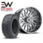 FORD F250 WHEEL & TIRE PACKAGE TIS OFFROAD - 24" 547C