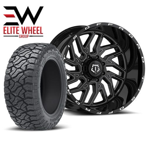 TOYOTA TACOMA WHEEL & TIRE PACKAGE TIS OFFROAD - 20" 544BM